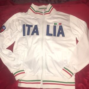 🇮🇹 LIKE NEW ITALIA ATHLETIC JACKET 🇮🇹